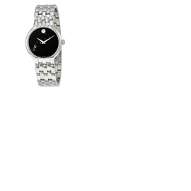 Movado Classic Black Dial Stainless Steel Mens Watch 0606337