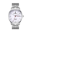 Rene 모우 Mouris Noblesse Automatic White Dial Mens Watch 10107RM1