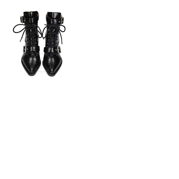 끌로에 Chloe Ladies Black Rylee Boots In Shiny Calfskin CHC18U00606001