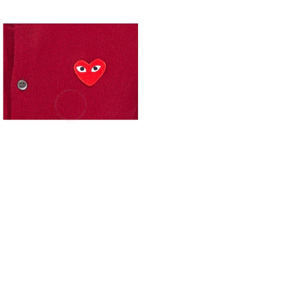  Comme Des Garcons Ladies Heart Logo Cardigan P1N007-4
