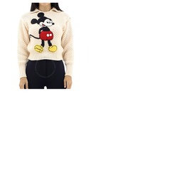 구찌 Gucci X Disney Embroidered Mickey 모우 Mouse Jumper 599245 XKA37 9192