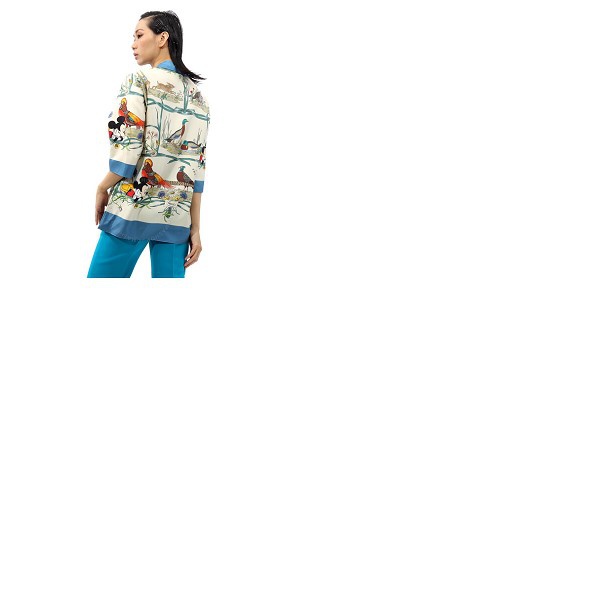 구찌 구찌 Gucci X Disney Silk Shirt 596712 ZADOO 9683