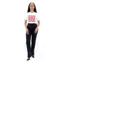 몽클레어 Moncler Ladies Short Sleeve Sequence Cotton T-Shirt F10938C71710-V8110-045