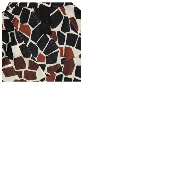 몽클레어 몽클레어 Moncler Ladies Nylon Allover Giraffe Print Freesia Jacket F10941A70100-C0441-080