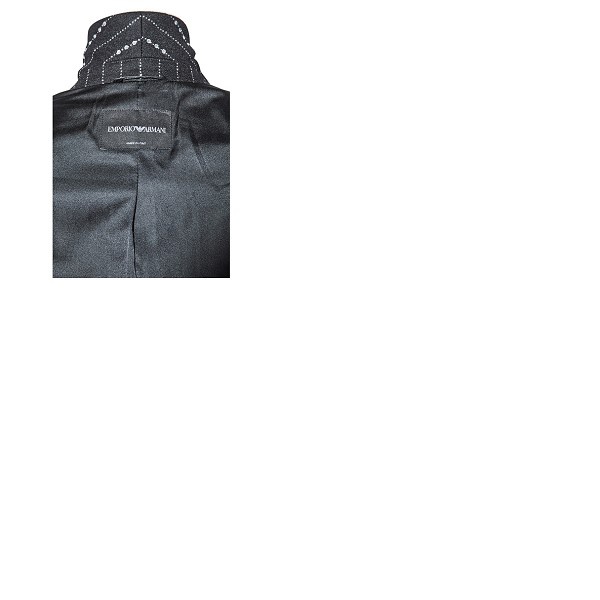  Emporio Armani Ladies Luxury Black Jacket 1NG40R-18923-099