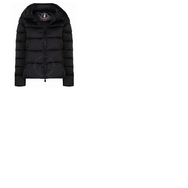  Save The Duck Black Madeline Quilted Jacket D30381W-LILY13-10000