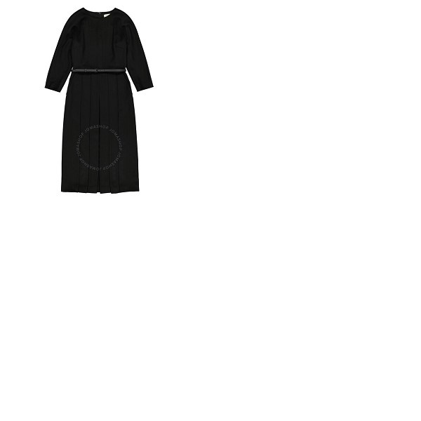  맥스마라 Max Mara Ladies Gennaro Three-quarter Sleeve Dress In Black 12260613 006