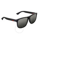 구찌 Gucci Grey Square Mens Sunglasses GG0010S 001 58
