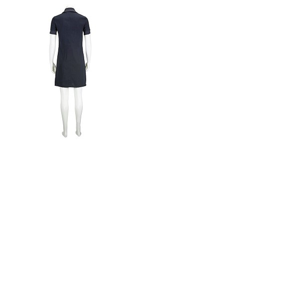 빅토리아 베컴 Victoria Beckham Womens Knit Collar Dress DRVV 628 SS19-MIDNIGHT