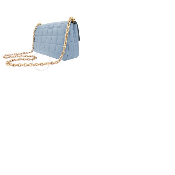 마이클 코어스 Michael Kors Ladies SoHo Large Quilted Leather Shoulder Bag - Pale Blue 30F0G1SL3L-487