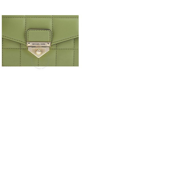 마이클 코어스 Michael Kors Ladies Soho Small Leather And Chain Shoulder Bag - Light Sage 30H0L1SL1T-378