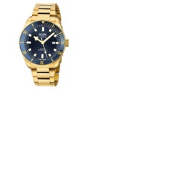 Gevril Yorkville Swiss Automatic Blue Dial Mens Diver Watch 48602