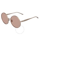 Alaia Azzedine Brown Round Ladies Sunglasses AA0015S-003 60