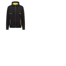 휴고 Hugo Boss Mens Black Sybrique Zip-up Jacket 50462013-001