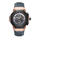 Jbw Mens 10 YR Anniversary Saxon 0.16 ctw Diamond & 18K Rose-gold Plated Watch JB-6101L-10C
