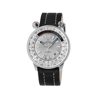 Gevril Wallabout Automatic Silver Dial Mens Watch 48560A