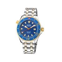 Gevril Hudson Yards Automatic Blue Dial Mens Watch 48803