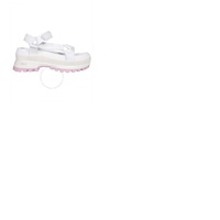 스텔라 맥카트니 Stella Mccartney Ladies White Trace Strap Sandals 810009 W1CU0-9001