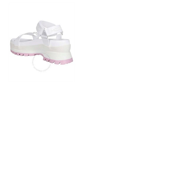 스텔라 맥카트니 스텔라 맥카트니 Stella Mccartney Ladies White Trace Strap Sandals 810009 W1CU0-9001