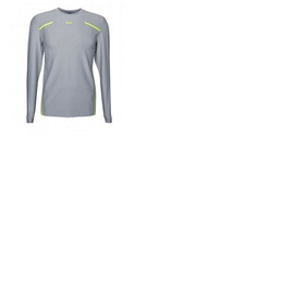 휴고 Hugo Boss Mens Logo Contrast-Stripe Regular-Fit Sweatshirt 50465692-059