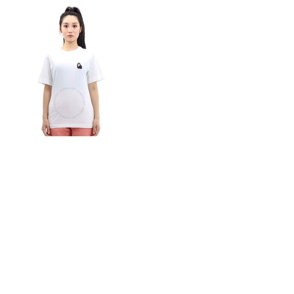 끌로에 Chloe White Cotton Jersey Logo Classic T-shirt CHC20SJH13181101