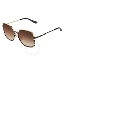 Tory Burch Smoke Gradient Butterfly Ladies Sunglasses TY6076 328213 56
