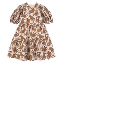 Kenzo Girls Tiered Tiger Print Dress K12240-152