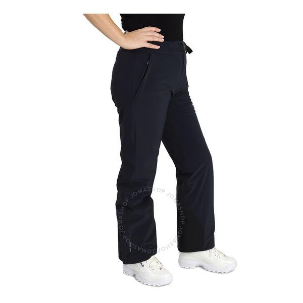 몽클레어 몽클레어 Moncler Ladies Black Buckled Ankle-zip Straight Trousers G20982A00005-539WX-999