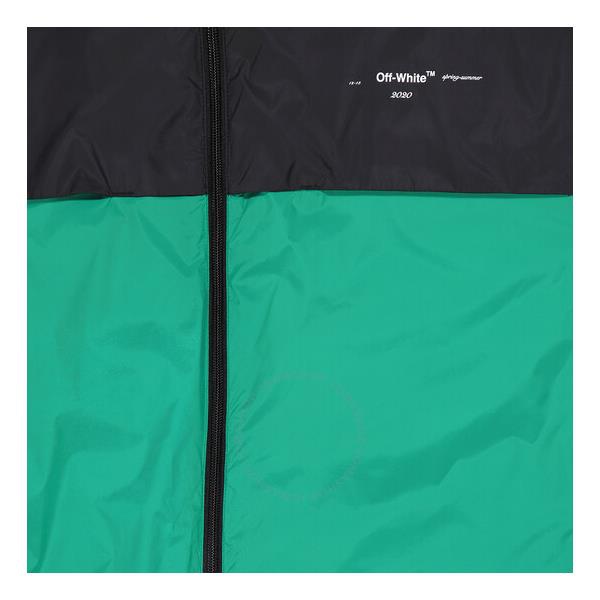  오프화이트 Off-White Green / White River Trail Lightweight Jacket OMEB014S20A230214401