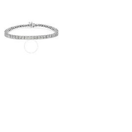 Haus Of Brilliance .925 Sterling Silver 1.0 Cttw Diamond Square Frame Miracle-Set Tennis Bracelet (I-J Color, I3 Clarity) - 7 60-7833WDM