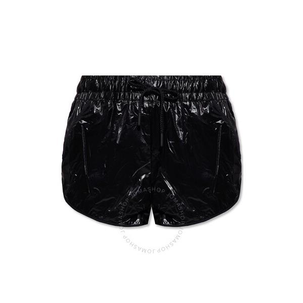 몽클레어 몽클레어 Moncler Ladies Black Ripstop Shorts G209J2B00001-53A7B-999