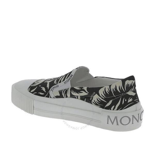 몽클레어 몽클레어 Moncler Mens Glissiere Floral Print Slip-On Sneakers H109A4B00020-M1825-002
