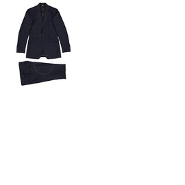 버버리 Burberry Marylebone Navy Classic Fit Wool Twill Suit 8001230