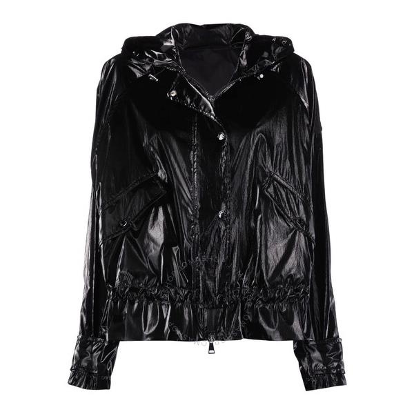 몽클레어 몽클레어 Moncler Ladies Black Tiya Hooded Jacket H10931A00105-53A3H-999