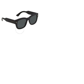 구찌 Gucci Smoke Square Mens Sunglasses GG1110S 001 53