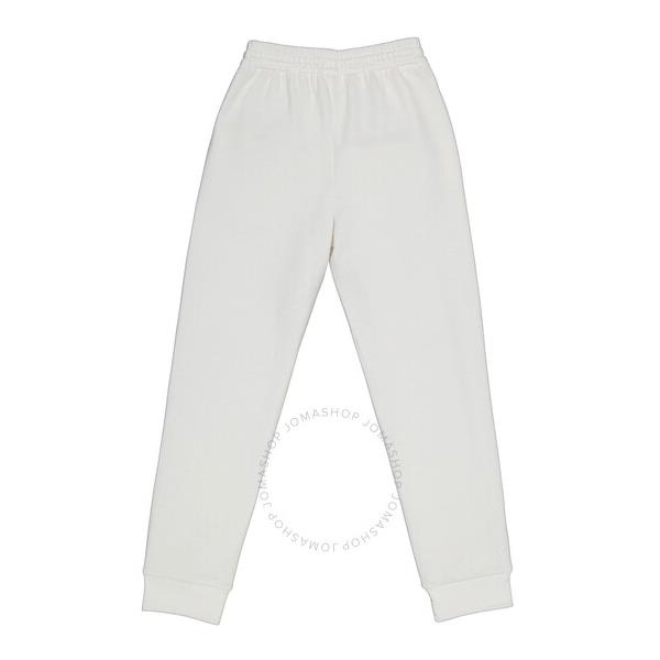 몽클레어 몽클레어 Moncler Ladies Logo Patch Sweatpants in White F10938H70100-V8053-032