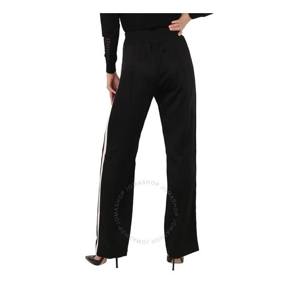 몽클레어 몽클레어 Moncler Ladies Side Stripe Tracksuit Pants in Black E10931650000-C0006-999