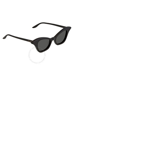 구찌 구찌 Gucci Grey Cat Eye Ladies Sunglasses GG0707S 001 47