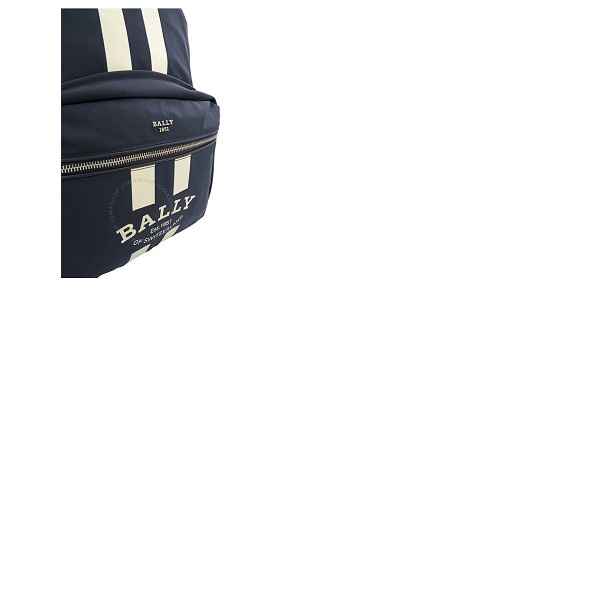  Bally Mens Fixie Nylon Backpack- Navy MAK001-NY018-U507P