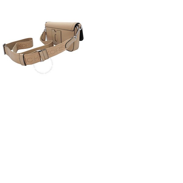 마이클 코어스 Michael Kors Mens Hudson Leather Camera Crossbody Bag - Camel 33S2MHDM0T-251