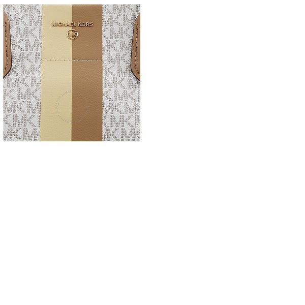 마이클 코어스 Michael Kors Ladies Heidi Signature Logo Colorblock Semi Lux Tote Bag 30T2GH6T3B-798