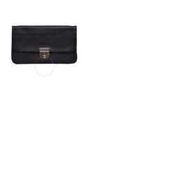Longchamp Black Le Foulonne Leather Pouch L3419021047