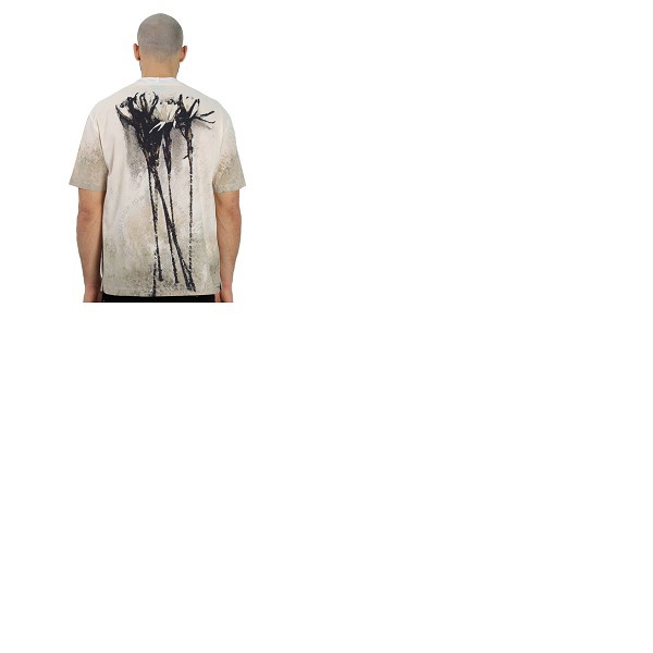  Emporio Armani Mens Printed Cotton Jersey T-Shirt I1C53M-I121C-038