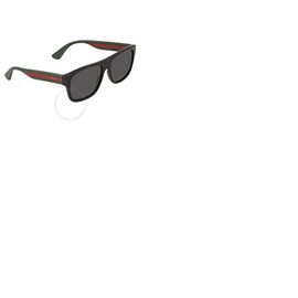 구찌 Gucci Grey Square Mens Sunglasses GG0341S 001 56