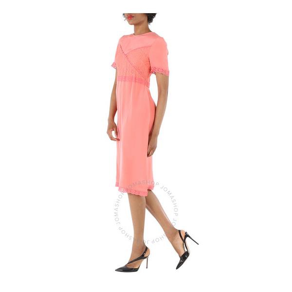 버버리 버버리 Burberry Silk Surplice Overlay Dress 4547201