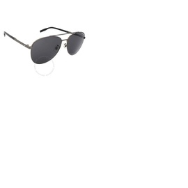 몽블랑 Grey Pilot Mens Sunglasses MB0081SK 001 61
