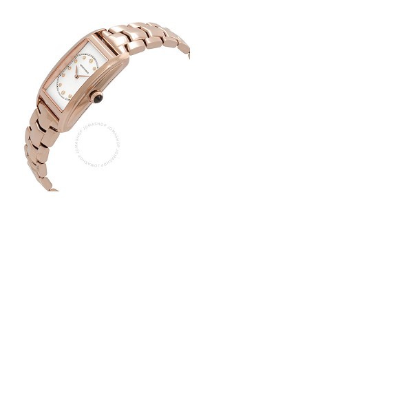  Emporio Armani Swiss Made Quartz Diamond White Dial Ladies Watch ARS8303