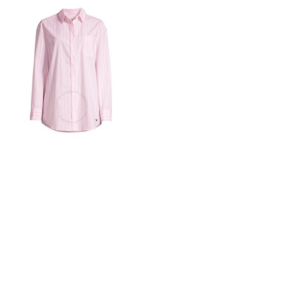  맥스마라 Max Mara Weekend Amati Long Sleeve Striped Cotton Shirt 51910227 054