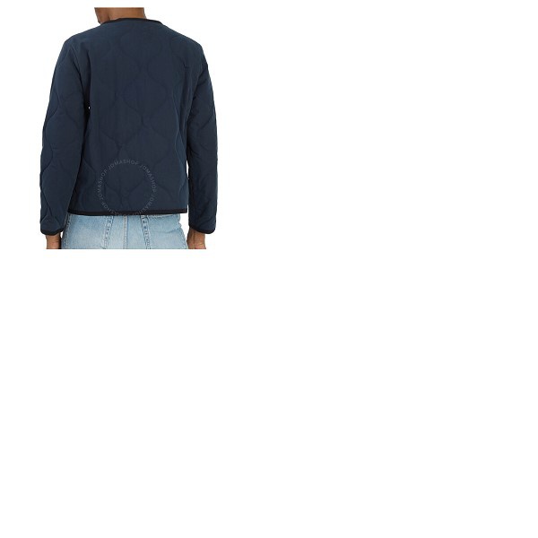  아페쎄 A.P.C. Ladies Dark Navy Nath Quilted Cotton Jacket COETZ-F02727
