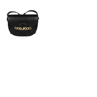 Michael Kors Ladies Hally Extra-Small Embellished Leather Crossbody Bag - Black 32F1G2HC1L-001